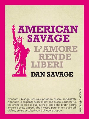 cover image of American Savage. L'amore rende liberi